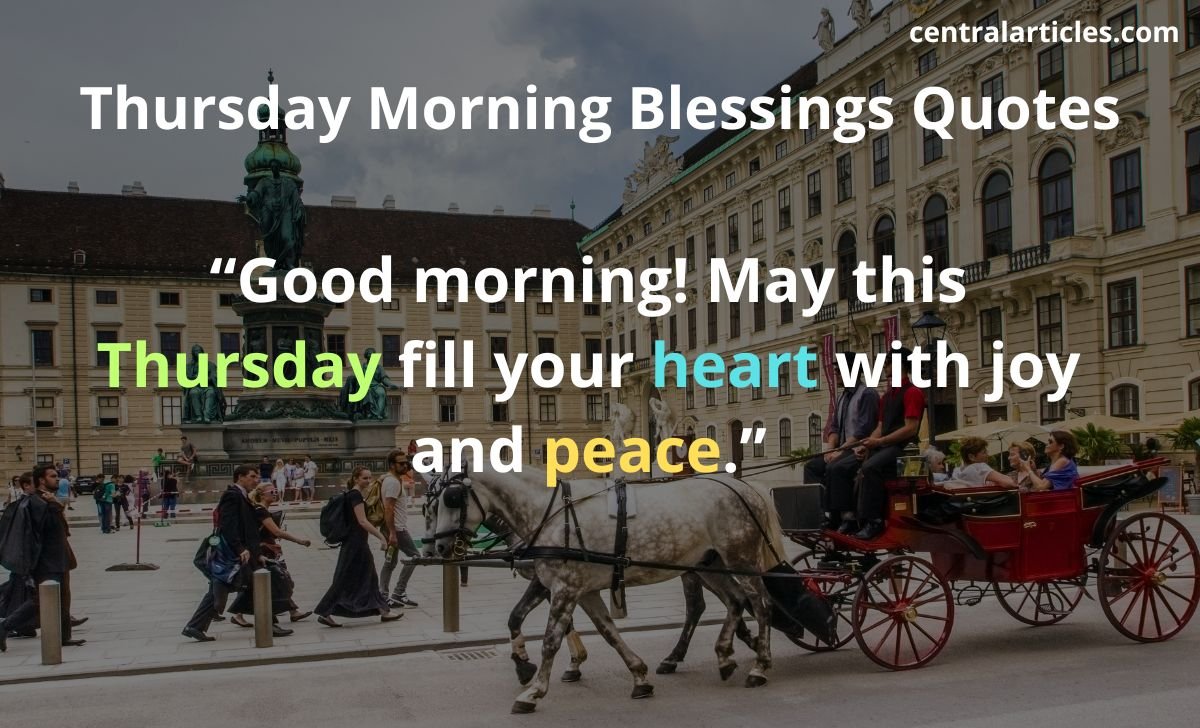 Thursday Blessings
